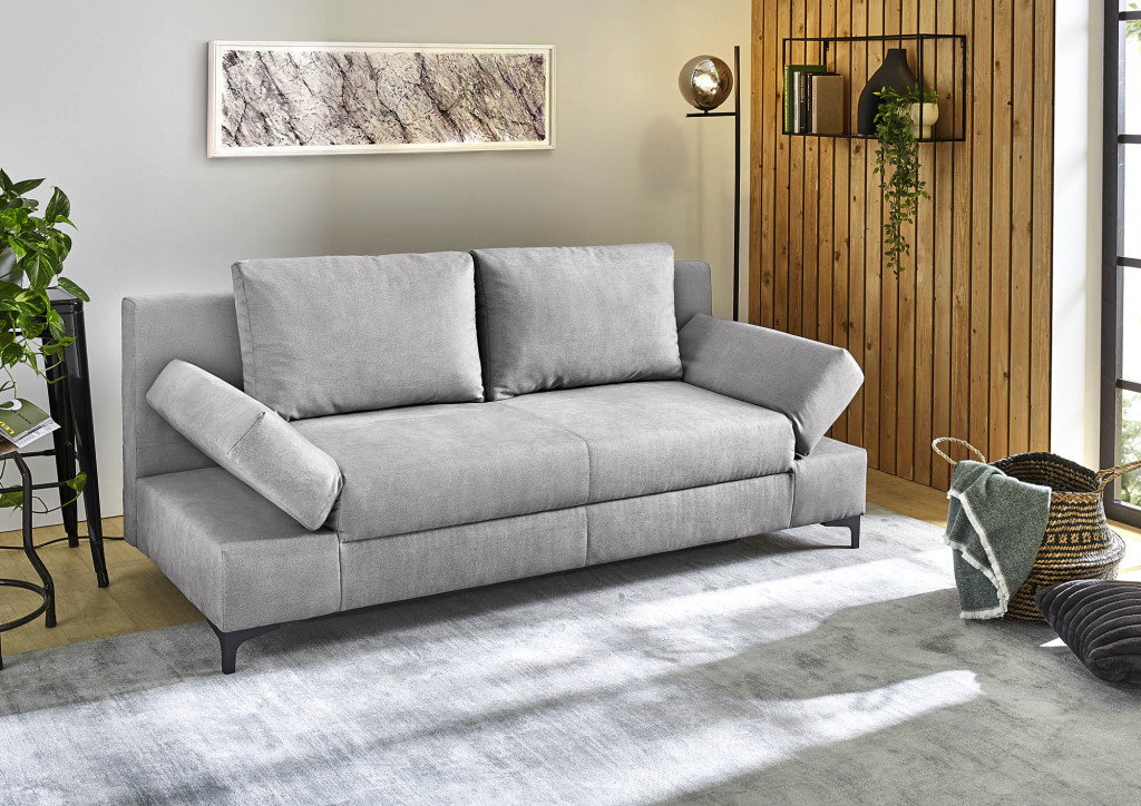 Schlafsofa Pitea -  mit Bett und Bettkasten - LF ca. 192x140cm